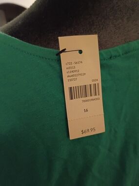 Nwt Lane Bryant Eyelet Blue Sz. 16 Dress New